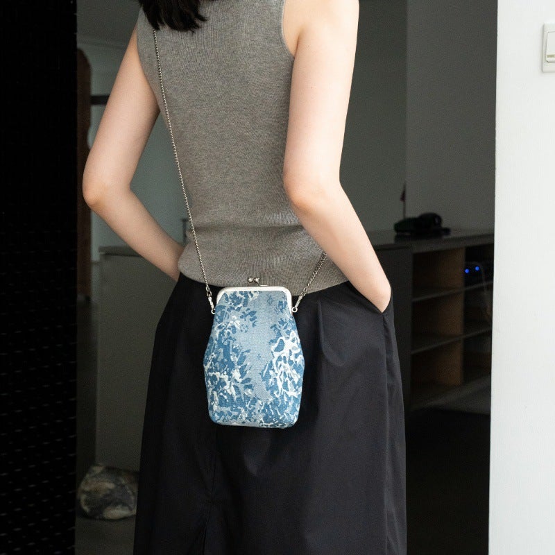 2025 Handbag Denim Mini Bag Women'S Outdoor Casual Crossbody Bag Fashion Cosmetic Bag - Image 2