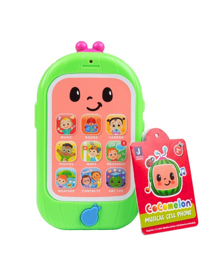 Jazwares CoComelon Musical Cell Phone & Camera 2-Pack - Interactive Pretend Tech Learning Toy w/ Lights, Sounds & Music - Officially Licensed - Gift for Preschoolers and Kids - 2+ - Image 5
