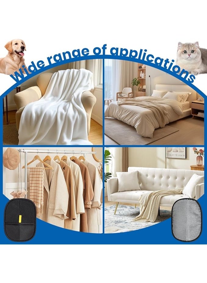 2Pcs Pet Hair Removal Glove, Electrostatic Gloves Pet Hair, Reusable Cat Hair Remover Glove, Upgraded Hair Removal Tool - Image 2