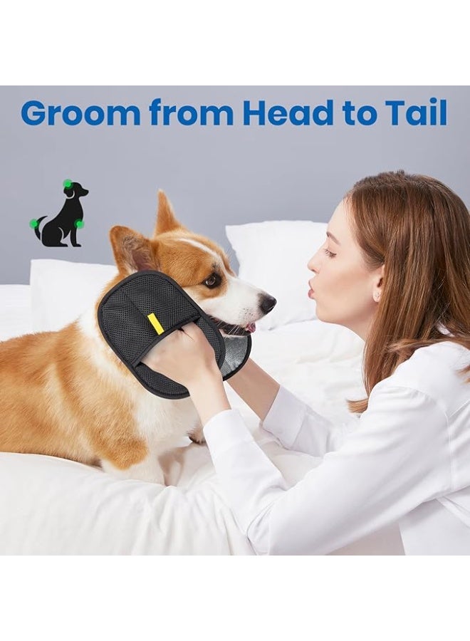 2Pcs Pet Hair Removal Glove, Electrostatic Gloves Pet Hair, Reusable Cat Hair Remover Glove, Upgraded Hair Removal Tool - Image 4