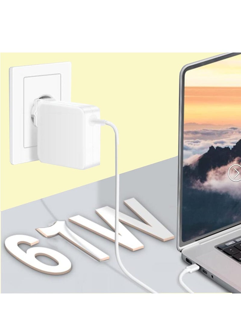 61W USB Type C Power Supply Charger for MacBook Pro HP Acer Asus Lenovo Dell Huawei Mate Smartphones Laptop AC Adapter White - Image 4