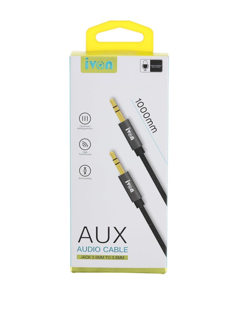 Ivon kx2114 aux audio cable - white - Image 4