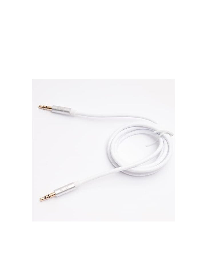 Ivon kx2114 aux audio cable - white - Image 2