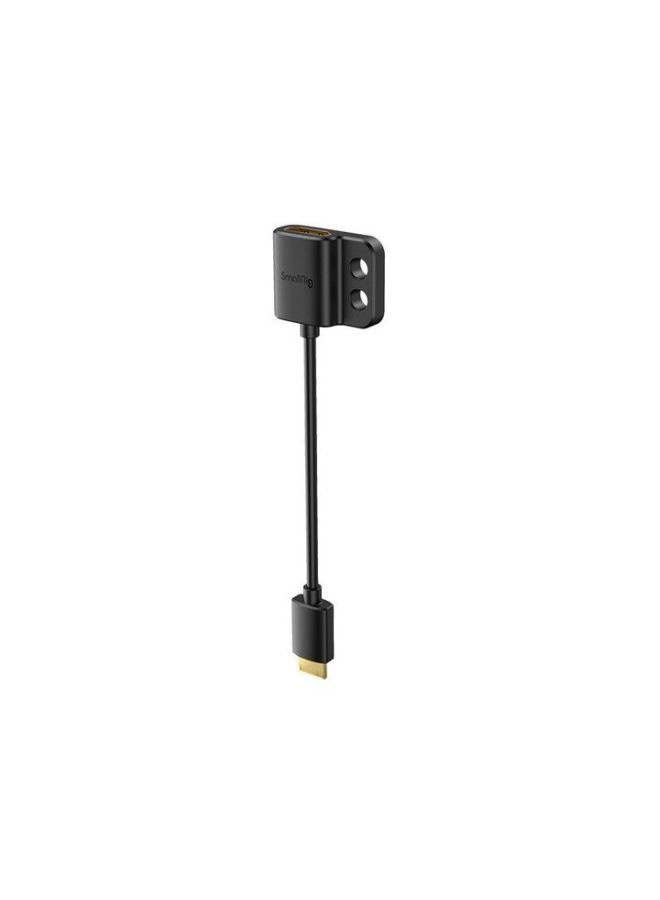 SMALLRIG ULTRA SLIM 4K HDMI ADAPTER Mini HDMI Male to Full HDMI Female (C TO A) 3020 - Image 1