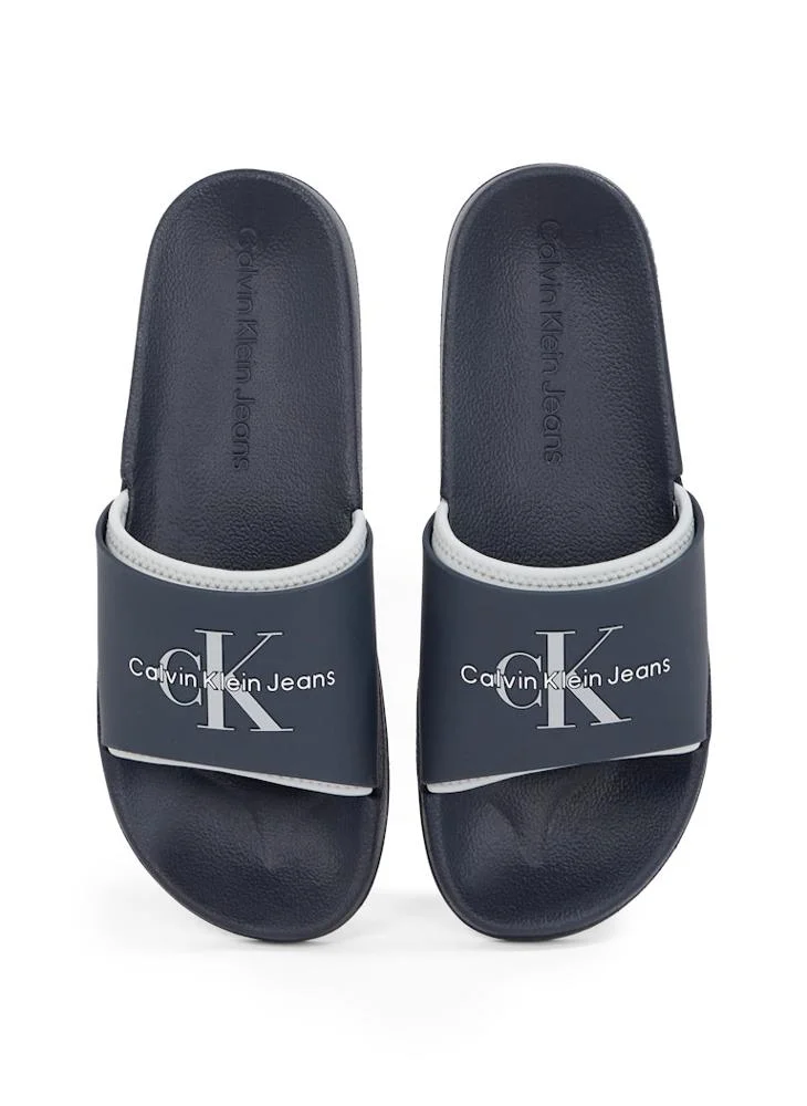 Calvin Klein Jeans Monologo Casual Slides