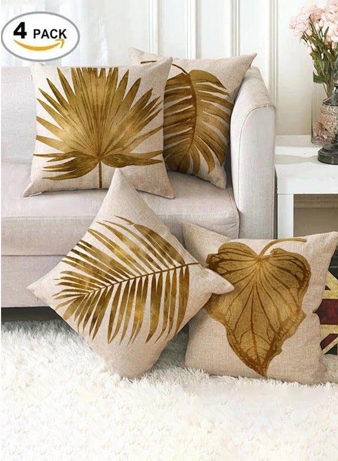 Sumkyle Pillow Covers Set of 4, Throw Pillow Cover, Modern style Cushion Covers 45cm x 45cm,For Living Room Sofa Couch Bed Pillowcases 18x18 inches（Double sided pattern） - Image 2
