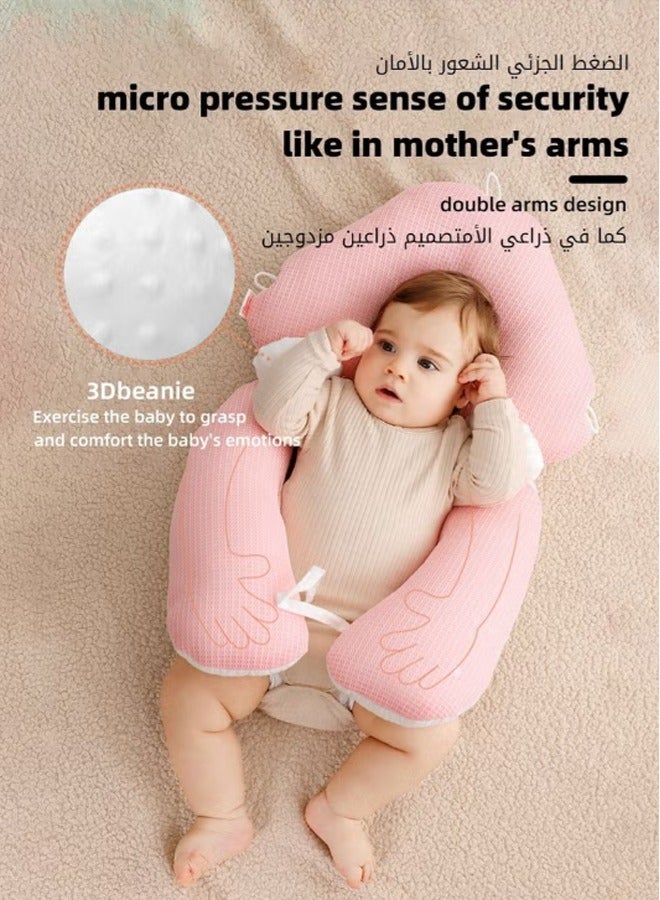 Superior Quality Newborn Baby Nursing Pillow Comfortable Lightweight Shaping Pillow for Toddler Boys and Girls Anti-Startle Design Infant Sleep Support Pillow  - Image 1