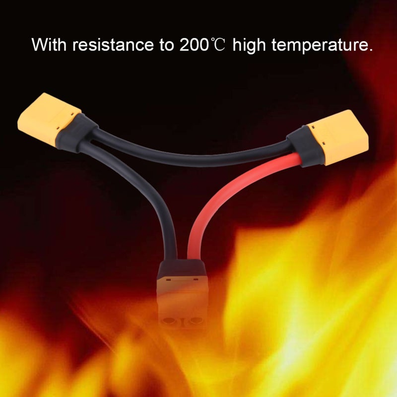 1pc Plastic XT90 10AWG Connector Adapter Cable Wire RC Accessory For ESC Batteries - Image 3