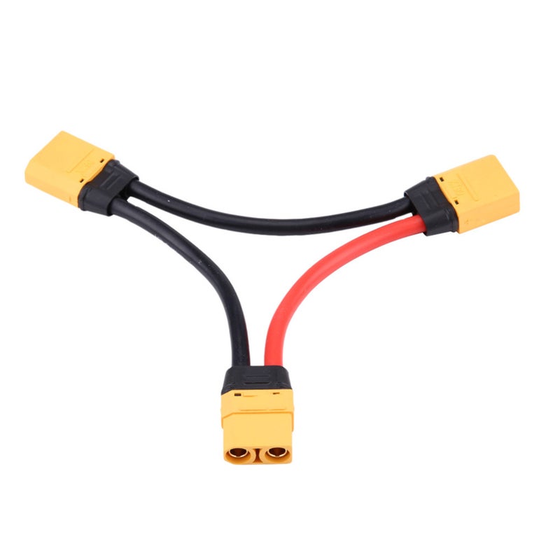 1pc Plastic XT90 10AWG Connector Adapter Cable Wire RC Accessory For ESC Batteries - Image 1