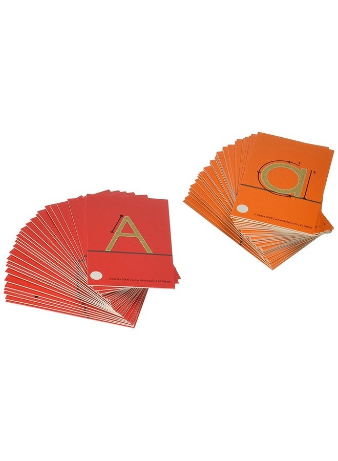 Didax Sandpaper Letters Boxed Set - 54 Tactile Alphabet Cards for Grades Pre-K to 1st - Uppercase & Lowercase Letter Resources for Learning - Image 3