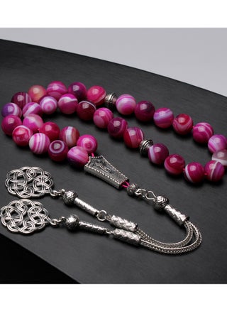 Luxury Tasbih - Natural Rose Agate Stone Muslim Prayer Beads, Turkish Misbaha, 33 Beads, Fashionable Tasbeeh - pzsku/ZADD442B459F7EEE9710FZ/45/1746189865/15431f0e-d156-4484-8b4a-c0be13727c2f