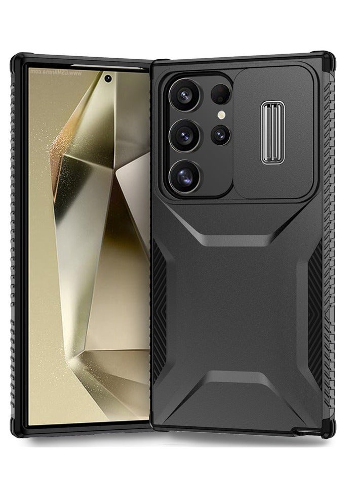general Galaxy S24 Case, Anti-vibration and Anti-slip Sliding Camera Cover Protection Case Cover for Samsung Galaxy S24/S24 5G 6.1 - Image 1