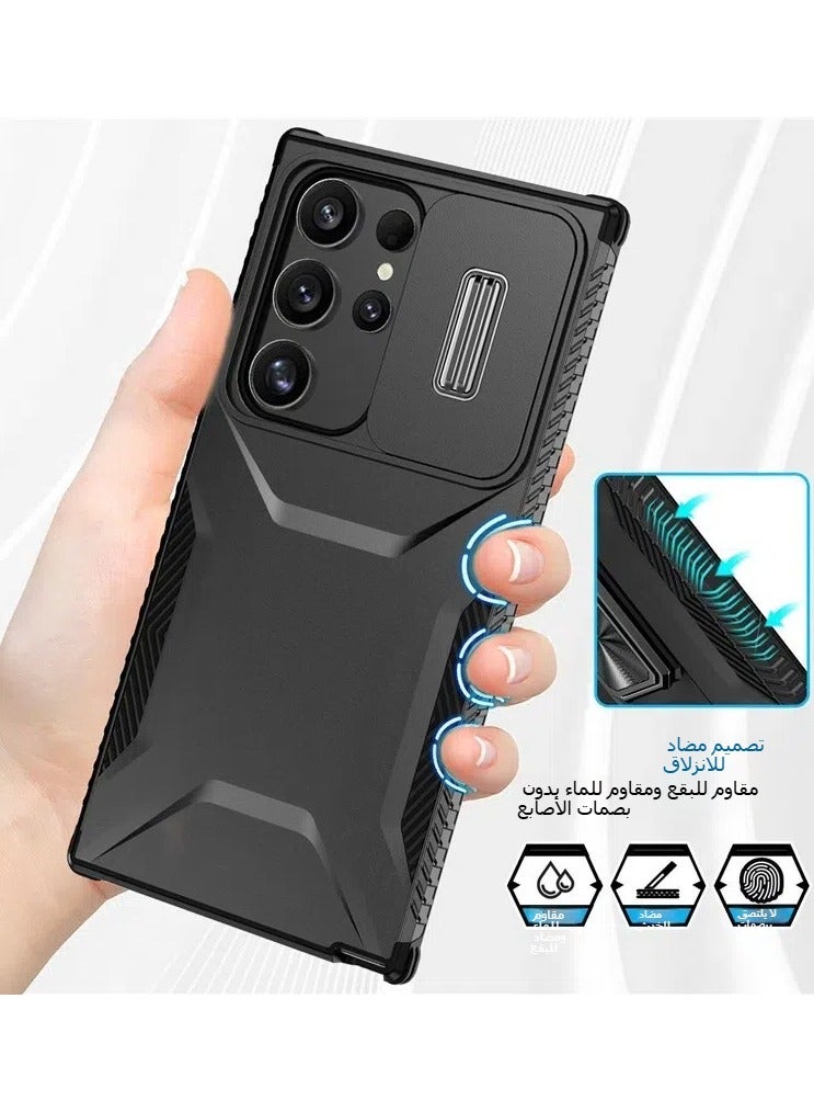 general Galaxy S24 Case, Anti-vibration and Anti-slip Sliding Camera Cover Protection Case Cover for Samsung Galaxy S24/S24 5G 6.1 - Image 4