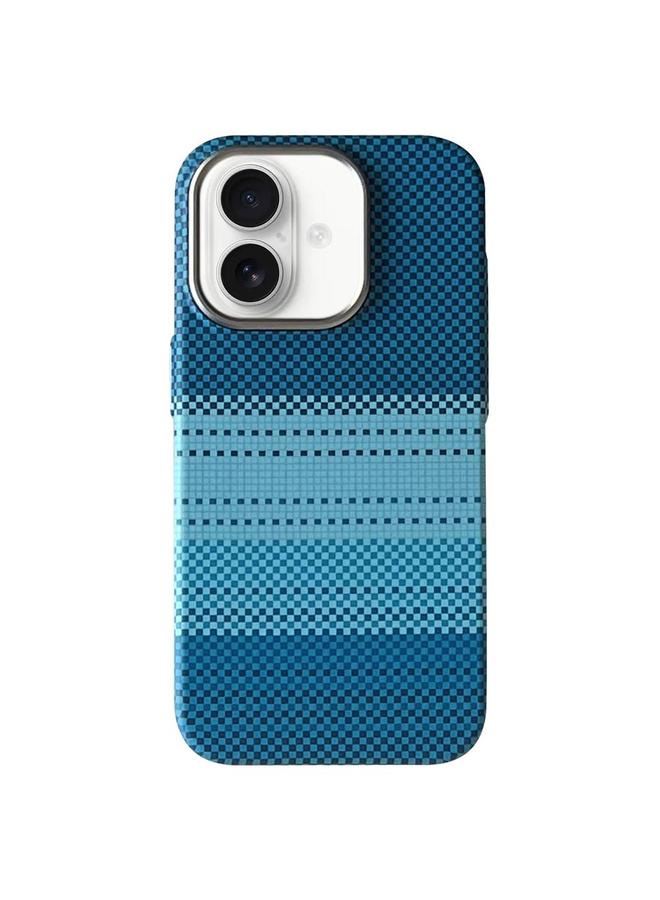 اس-توب جراب لهاتف iPhone 16 Plus مع إطار معدني لحماية العدسات، جراب MagSafe PC للهاتف - Image 1