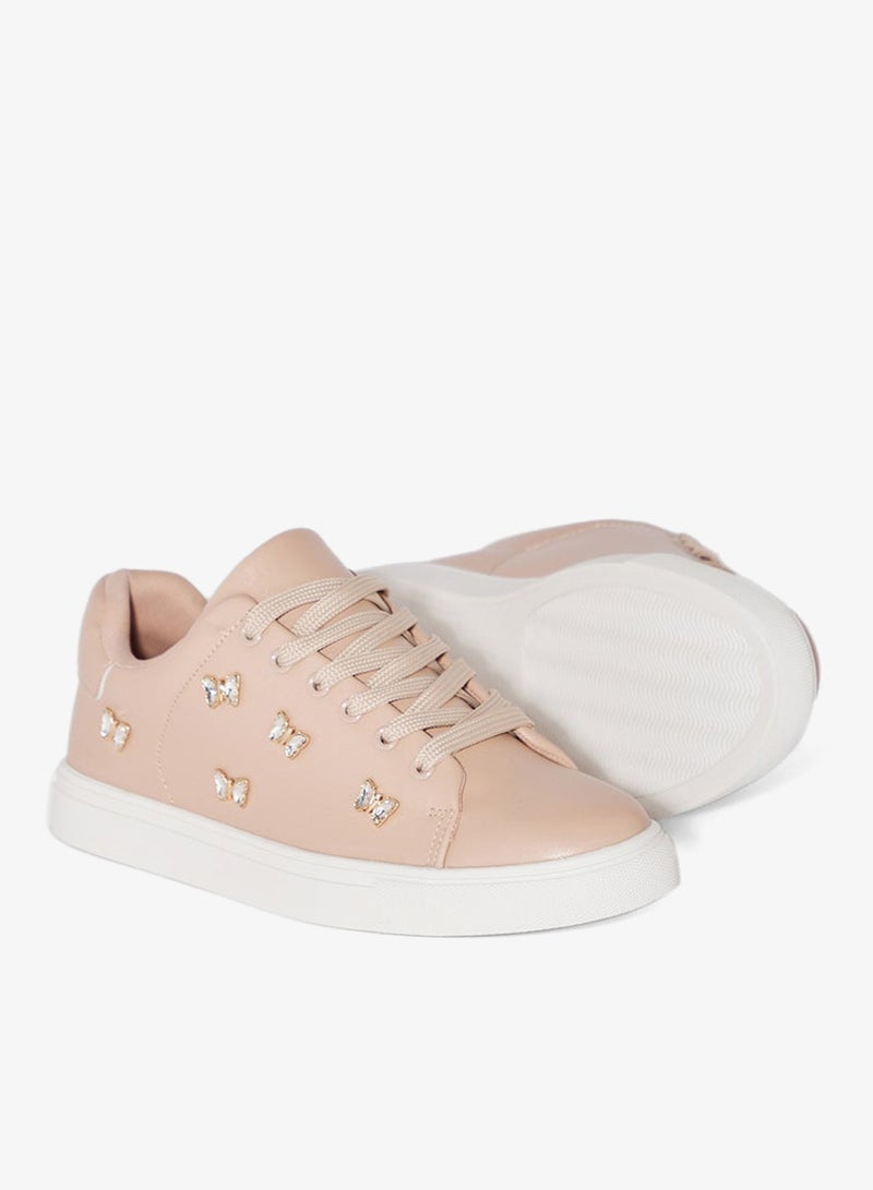 جينجر سنيكرز كاجوال بزينة فراشات - Image 3