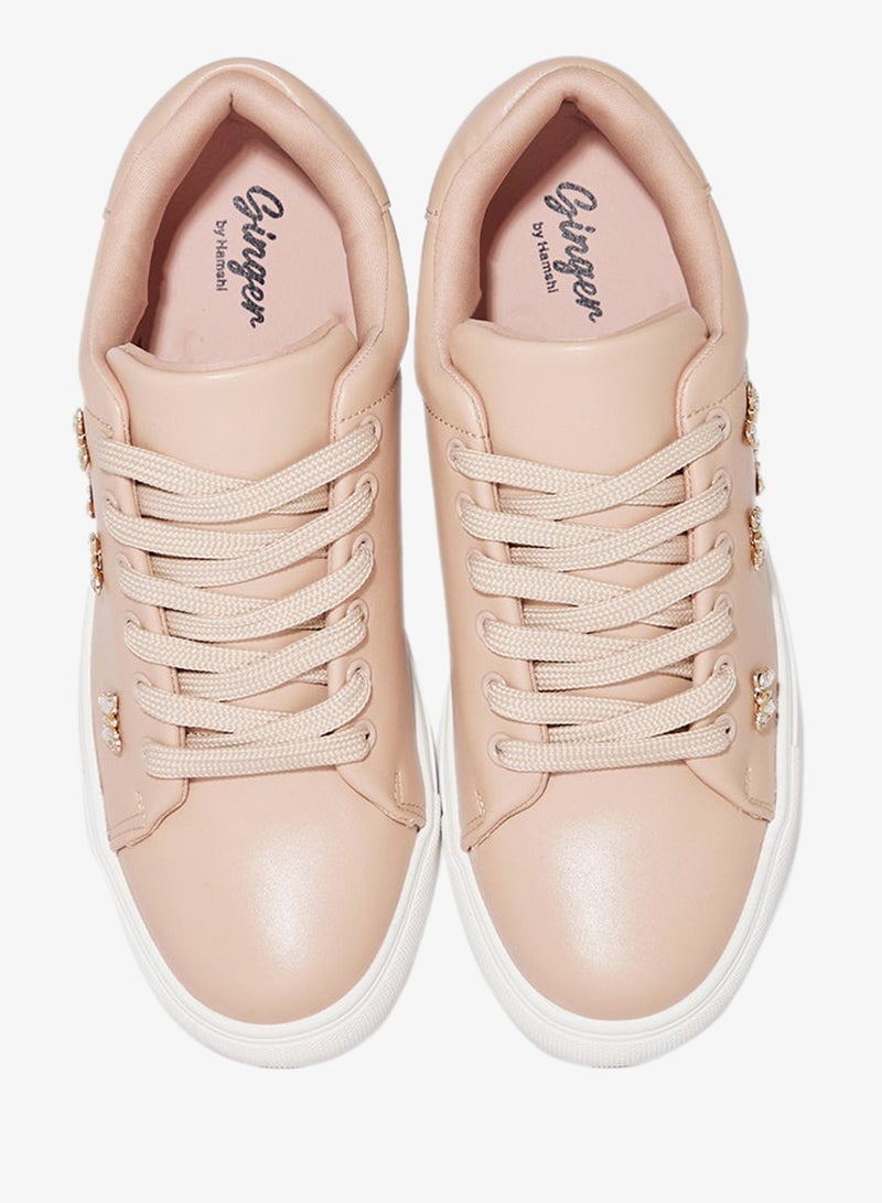 جينجر سنيكرز كاجوال بزينة فراشات - Image 4