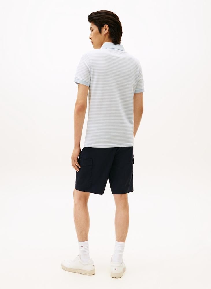 تومي هيلفيغر بولو بقصة ضيقة من مجموعة 1985 - Image 2