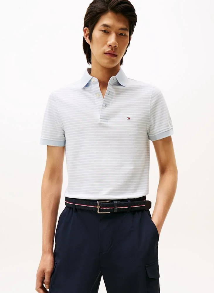 تومي هيلفيغر بولو بقصة ضيقة من مجموعة 1985