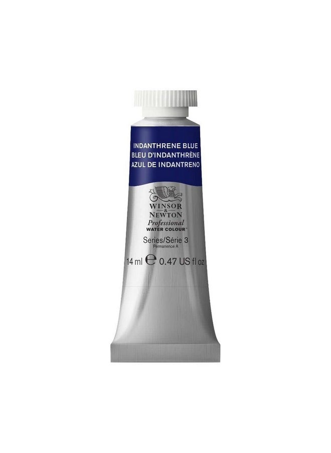 WINSOR & NEWTON Professional Water Colour 14 Ml - Indanthrene Blue (321) - Finely Pigmented, Vibrant, Vivid & Intermixable Artists' Water Colour Paints - More Colours Available  - Image 1