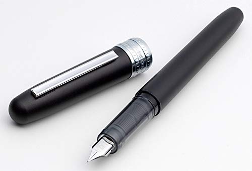 PLATINUM,Fountain Pen - PLAISIR Black Mist (Fine) - Image 3
