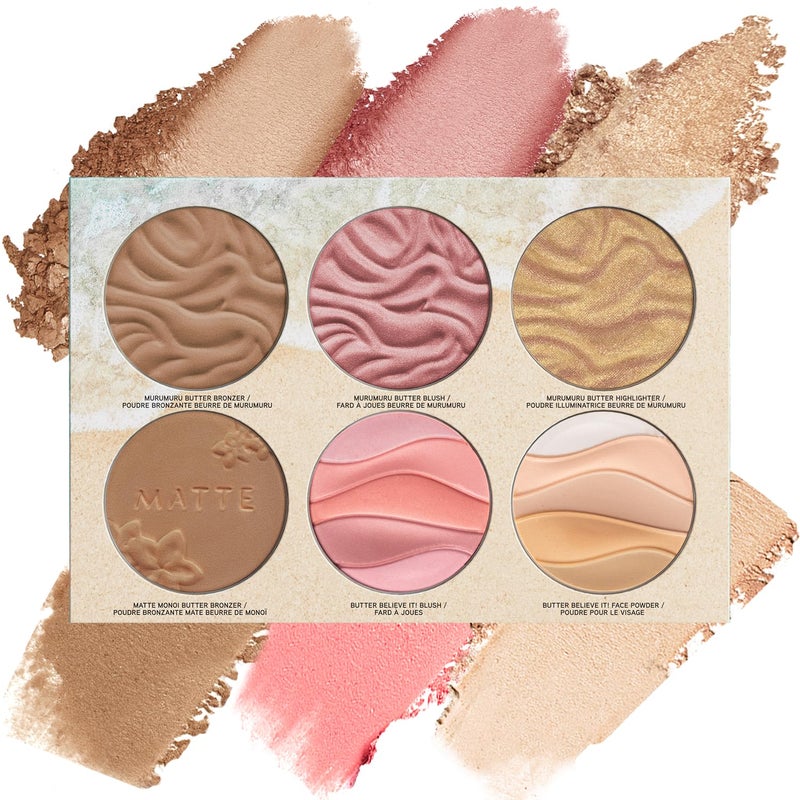 Physicians Formula Butter Palette, Nourishing Bronzer, Blush, Highlighter, and Moisturizing Face Powder Blend, Cruelty Free - Dream Team - Image 1