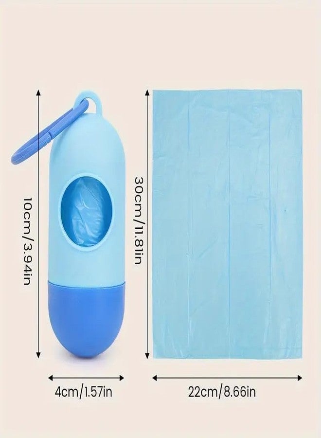 ELVORO Disposable Diaper Bags for Baby – 4 Rolls with 1 Dispenser | Scented, Leak-Proof & Biodegradable Nappy Disposal Bags for Travel, Wet Clothes & Pet Poop - Image 2