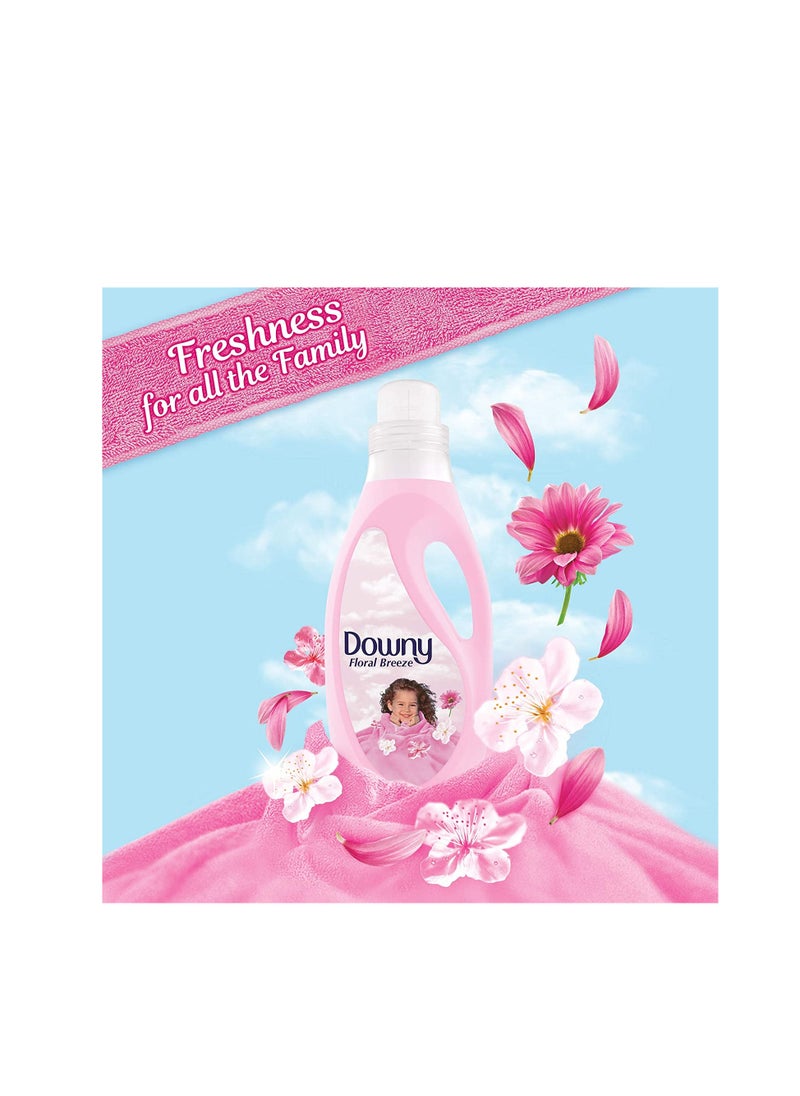 Downy - Downy Fabric Softener Floral Breeze Pink 3L - Image 1