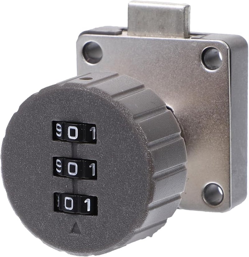 Tehaux 4 Digit Combination Lock for Locker Desk Drawer Mailbox Gym Office School Privacy - Image 2