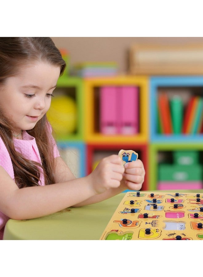 Rite Lite Alef Bais Puzzle Learn The Alef Beis Pink Multicolored Tan Red Green Blue Purple Kids Puzzle - Image 5