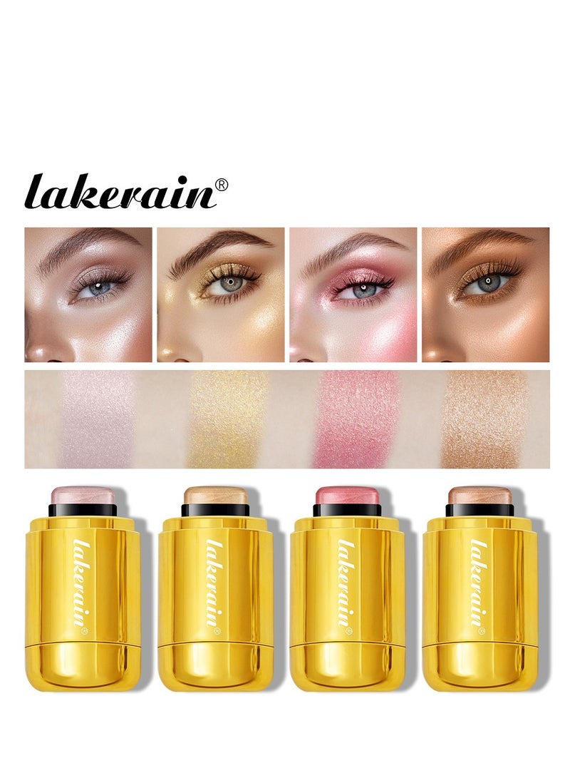 lakerain 02LAKERAIN Contour Stick 4colors,Cream Contour Sticks - Image 2