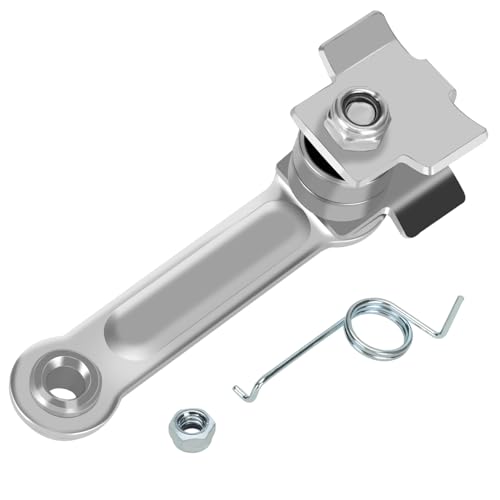 GREHUA Chain Tensioner Adjuster Compatible with Razor MX650 MX500 SX500 Mcgrath Dirt Rocket Motocross RSF650 Electric Street Bike Motorcycle Heavy Duty Replacement Parts with Spring Kit Silver - Image 1