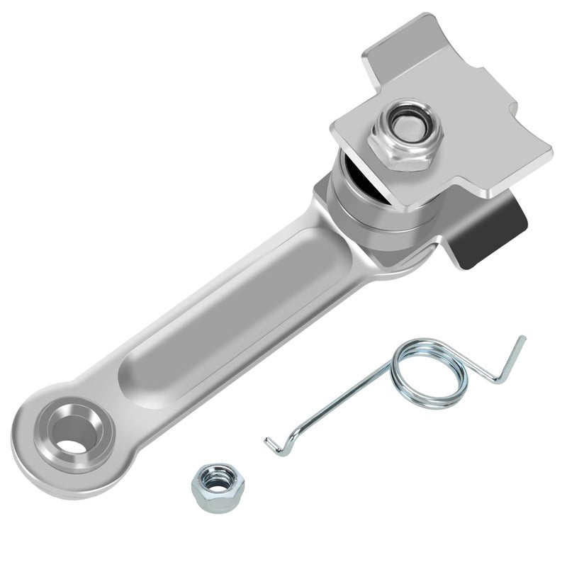 GREHUA Chain Tensioner Adjuster Compatible with Razor MX650 MX500 SX500 Mcgrath Dirt Rocket Motocross RSF650 Electric Street Bike Motorcycle Heavy Duty Replacement Parts with Spring Kit Silver - Image 3