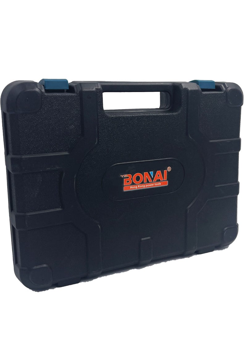 BONAI طقم أدوات يدوية باللون الأزرق مكون من 46 قطعة للاستخدام المنزلي والمكتبي - Image 4