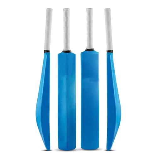 Encanto Plastic Bat, Blue Cricket Bat Size-5 Plastic Bat, Tennis Cricket Bat, Turf Tennis Bat Lightweight - Image 1