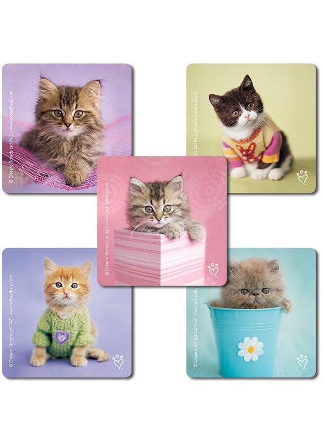 SmileMakers Rachael Hale Cats Stickers - 100 Per Pack