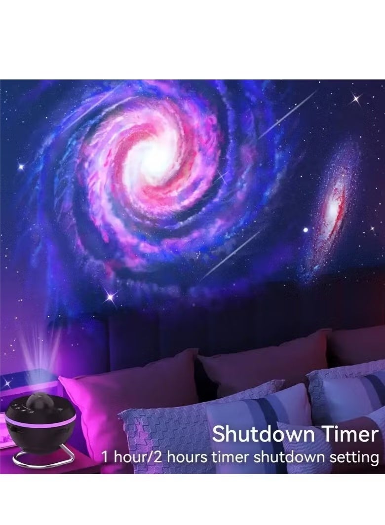 WALALLA Space Galaxy Star Projector, 13 in 1 Astronomy Planet Projector, Bedroom Ceiling Projection Night Light, Dynamic Effect, RGB Lighting, Suitable for Astronomy Enlightenment and Nursery Decoration, Gift - Image 5
