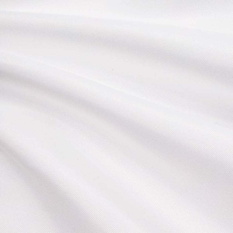WellColor 36x72 Shower Curtain Liner, Water Repellent Small White Fabric Cloth Shower Curtain Sets for Spa Hotel, Machine Washable, Odorless, Stall Size - Image 4