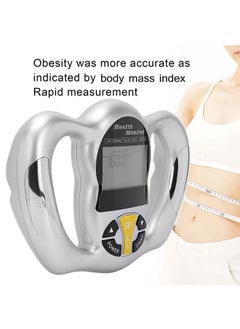 Digital Body Fat Analyzer, Electronic BMI Handheld Body Fat Monitor with LCD Display, Multifunctional Portable Body Fat Measurement Device for Weight Loss, Fitness Monitoring, Personal Health - pzsku/ZADD543917A8A21D6DD65Z/45/_/1711532586/3dcc08ef-a5ae-4205-a5da-cbbb1e642cb7