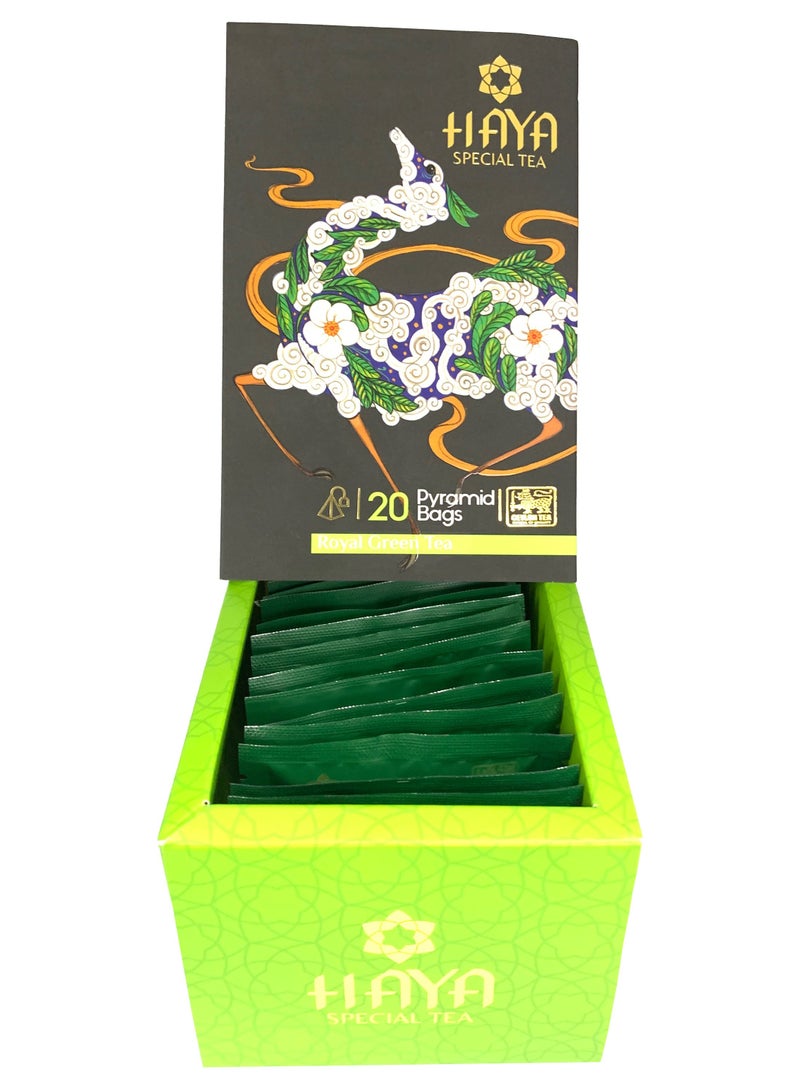 Haya's Closet Haya Royal Green Tea Bags - Image 1