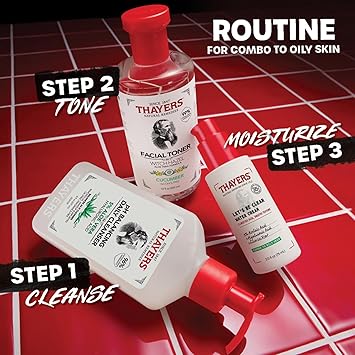 Thayers Lets Be Clear Water Face Cream Moisturizer with Azelaic Acid and Hyaluronic Acid Skin Care for Combination to Oily Skin 75 ml - Image 5