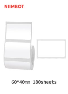 White 60*40mm