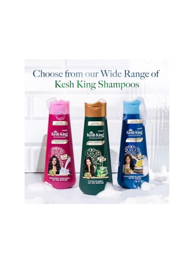 Kesh King Damage Repair Shampoo With Milk Protein And 21 Ayurvedic Herbs 200ml - Image 5