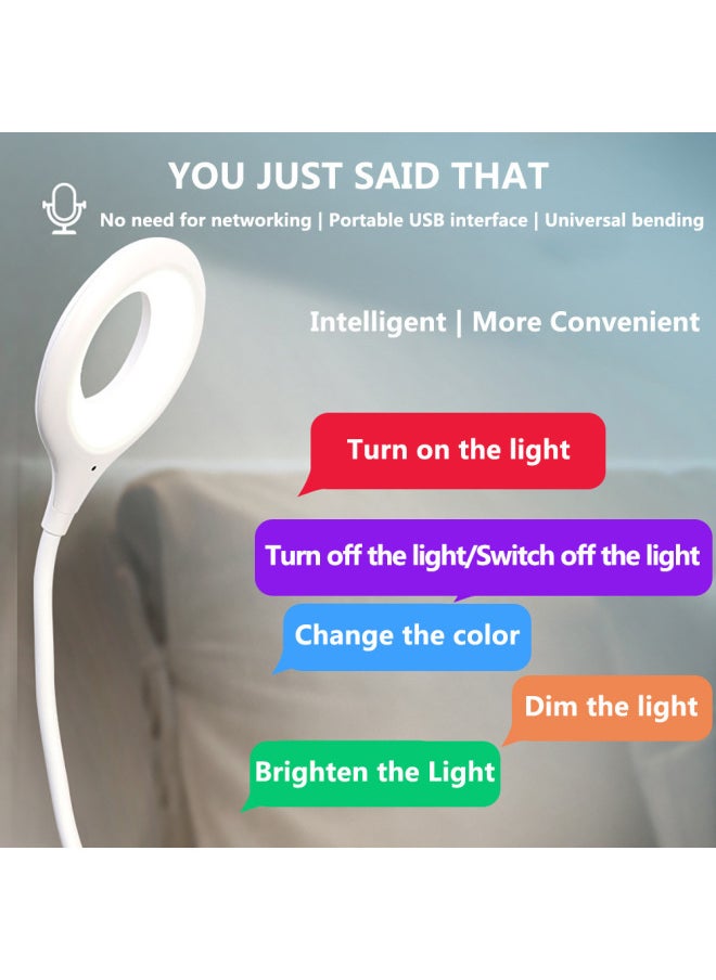 Generic - Source English Smart Voice Nightlight Voice Control Light English Version Nightlight-Specifications:Usb Voice Light 16 Lamp Beads English Version - Image 1