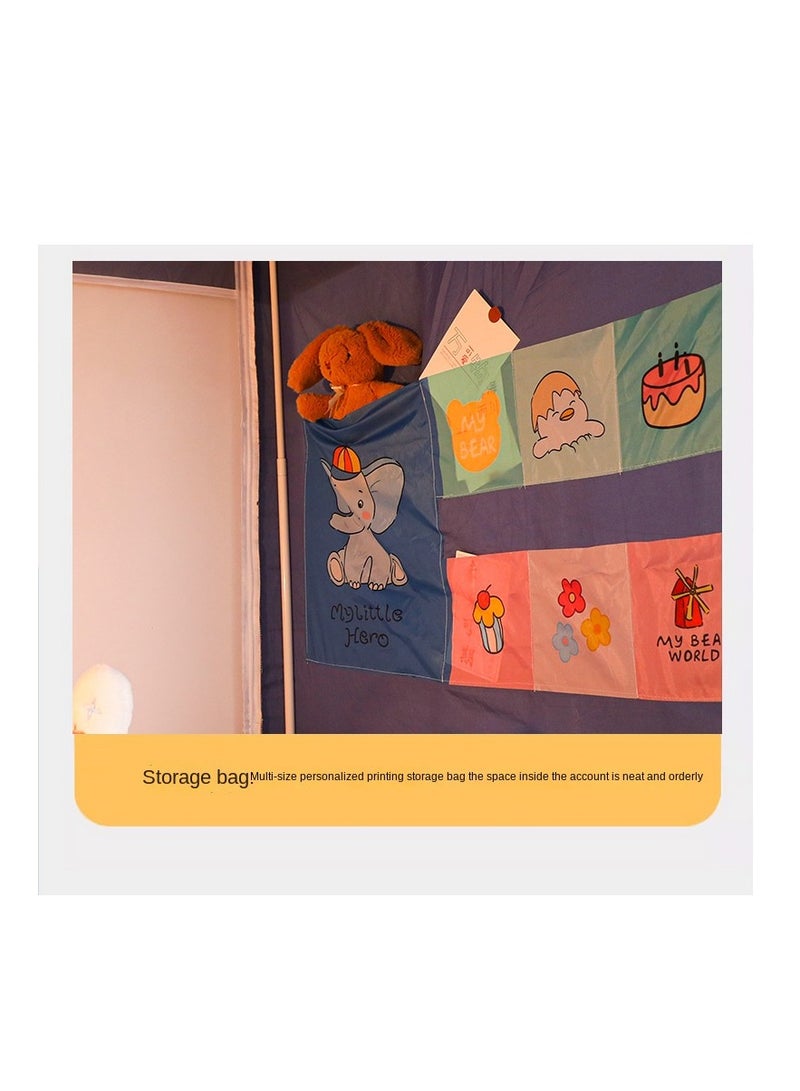 Y&D Bed Canopy Tents Curtain Blackout Curtain Single Bed Tent Curtain Student Shading Cloth Bed Canopy Mosquito Net Student Sleep Privacy Protection - Image 2