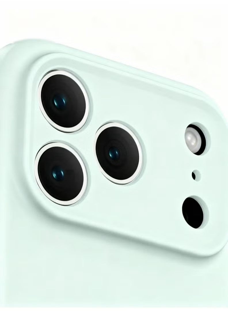 general Premium Liquid Silicone Slim Fit Protective Case for iPhone 17 Pro Max - Light Mint Green - Image 5