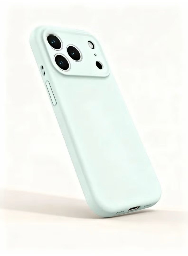 general Premium Liquid Silicone Slim Fit Protective Case for iPhone 17 Pro Max - Light Mint Green - Image 3