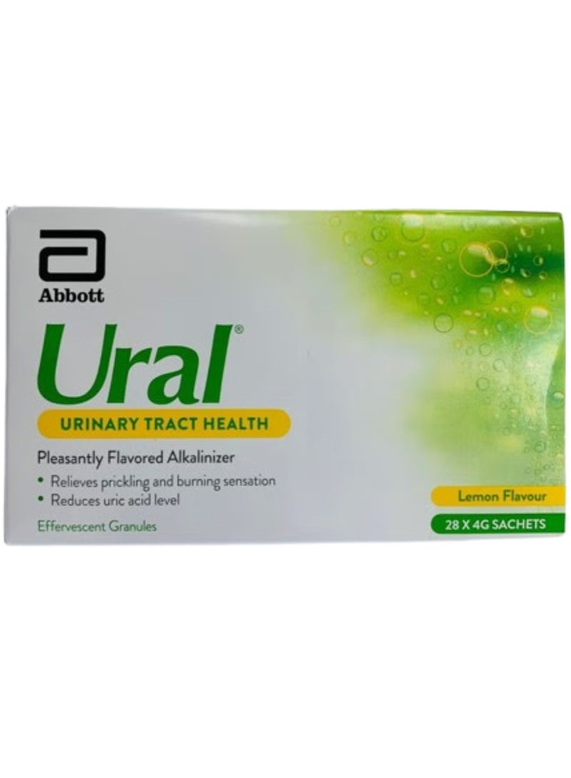 Abbott Ural Effervescent Granules Sachet, Pack of 28's