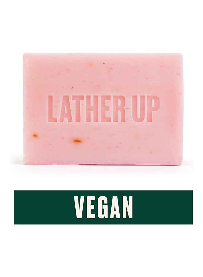 THE BODY SHOP British Rose Cleansing Face & Body Bar Soap | Refreshing, Sustainable Vegan Soap with Shea Butter | 90% Natural Origin Ingredients for Soft, Fresh Skin, 100g - Image 3