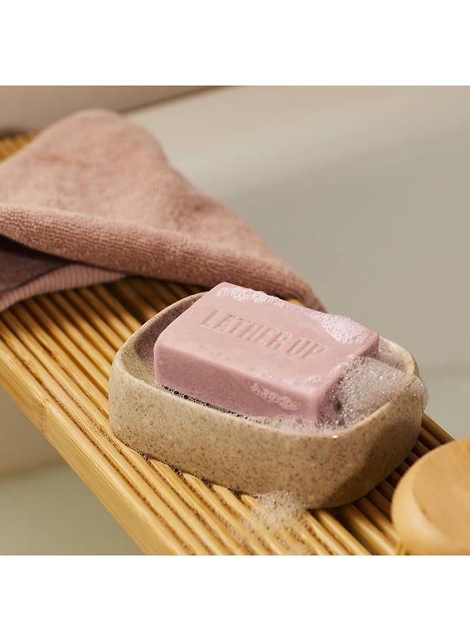 THE BODY SHOP British Rose Cleansing Face & Body Bar Soap | Refreshing, Sustainable Vegan Soap with Shea Butter | 90% Natural Origin Ingredients for Soft, Fresh Skin, 100g - Image 4