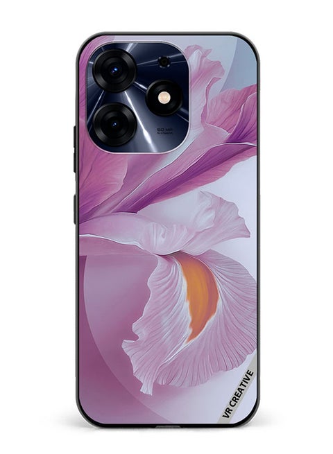 Protective Case Cover For Tecno Spark 10 Pro Flower Design Multicolour